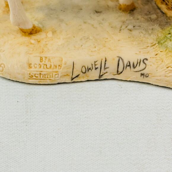 Glutton For Punishment Lowell Davis Schmid RFD America Figurine Goat Clothesline - Picture 6 of 12